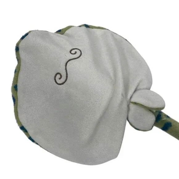 Wild Republic Spotted Manta Ray Stingray Plush Stuffed Animal Marine Stuffed Toy - Picture 2 of 5